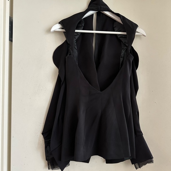 Elisabetta Franchi Giacca Jacket in Black - Picture 4 of 7